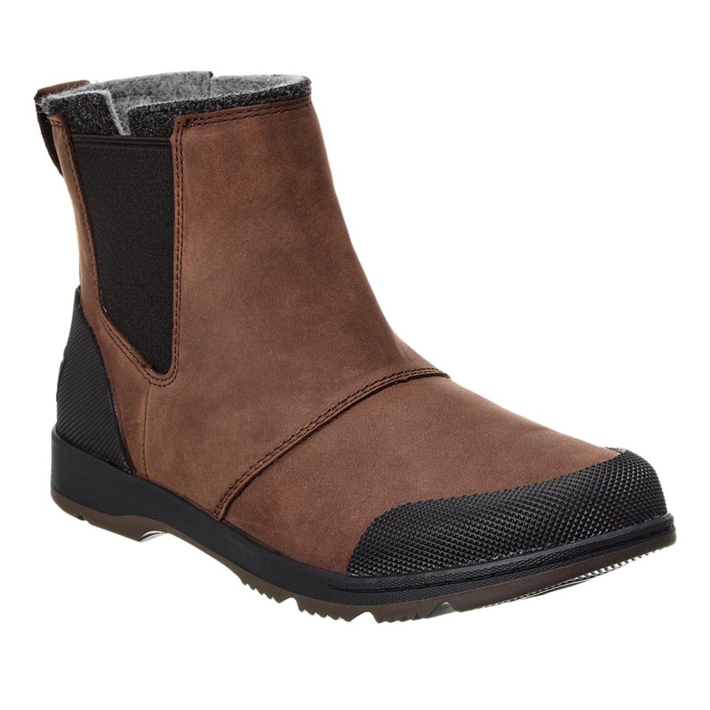 SOREL
MENS ANKENY CHELSEA II WATERPROOF BOOT Size 9 Color*Tobacco